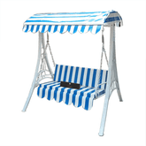 Eiffel Tower Design Swing Garden & Balcony Swing, Hammock, Jhoola (Three Seater) - WoodenTwist